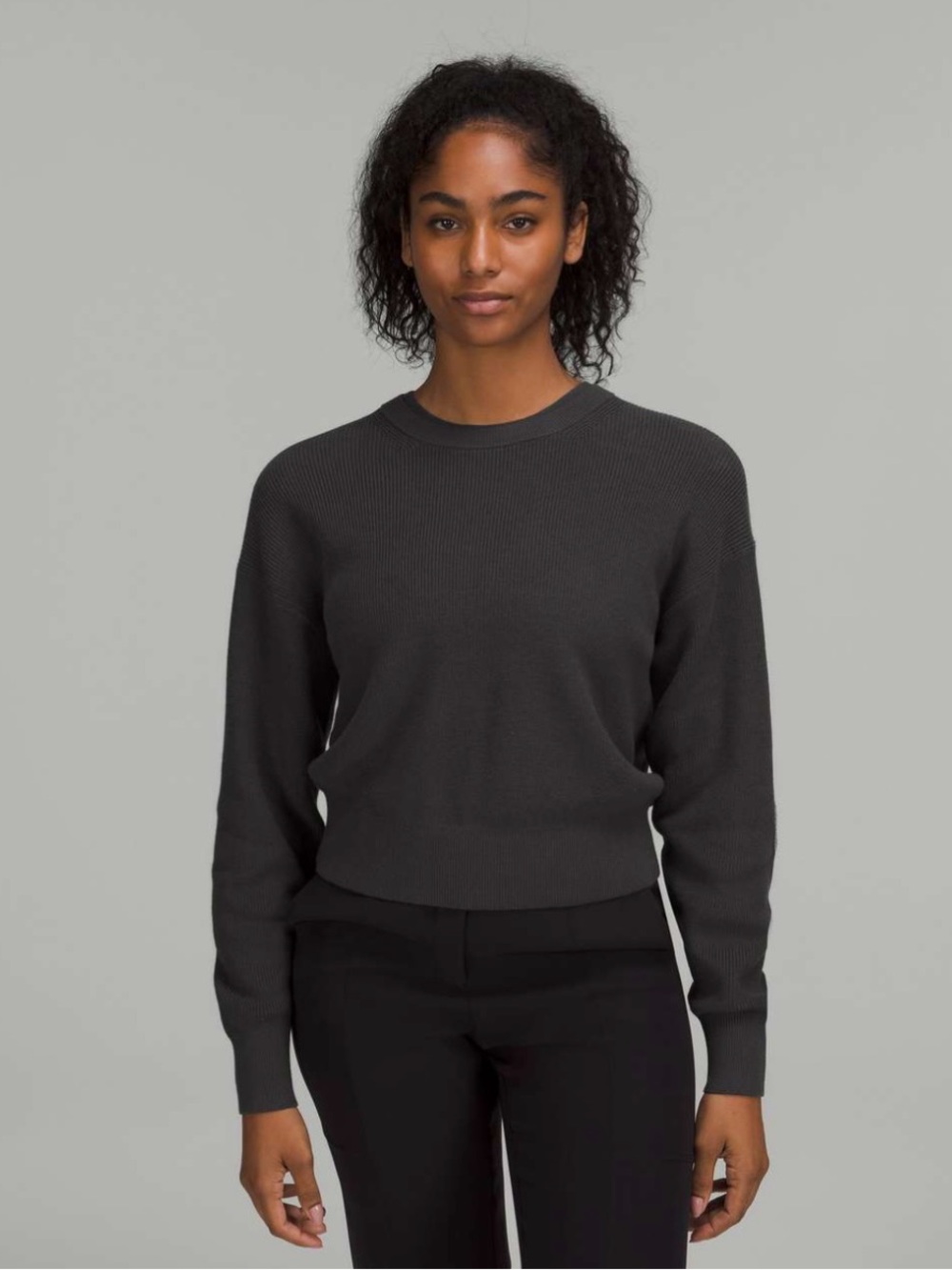Lululemon Waist Length Crewneck Sweater